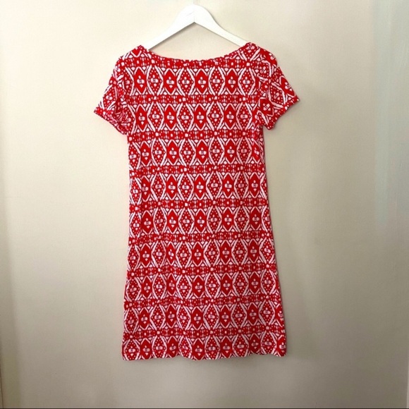 J. CREW Ikat Print Tee Dress - Picture 4 of 7